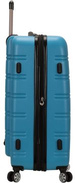 Rockland Melbourne Hardside Expandable Spinner Wheel Luggage, Charcoal, 3-Piece Set (20/24/28) - Image 2